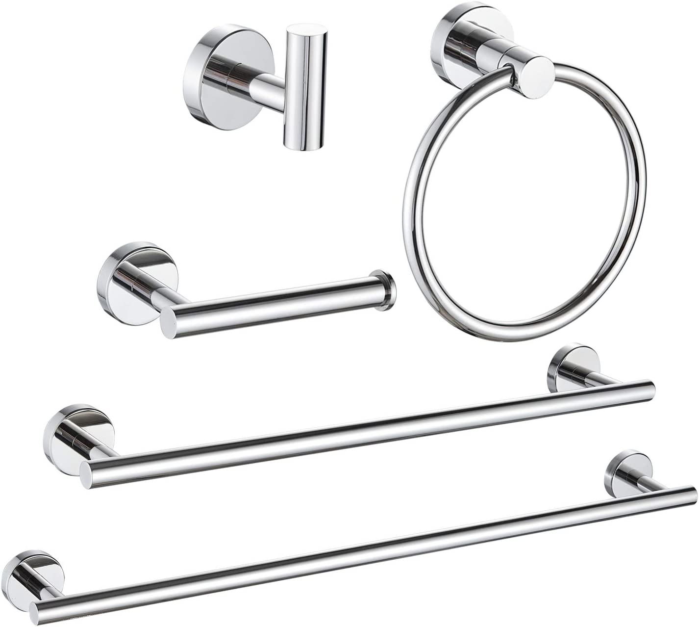 5 Piece  Bathroom Hardware Set