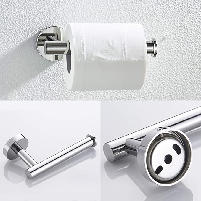 4 Piece Bathroom Hardware Set