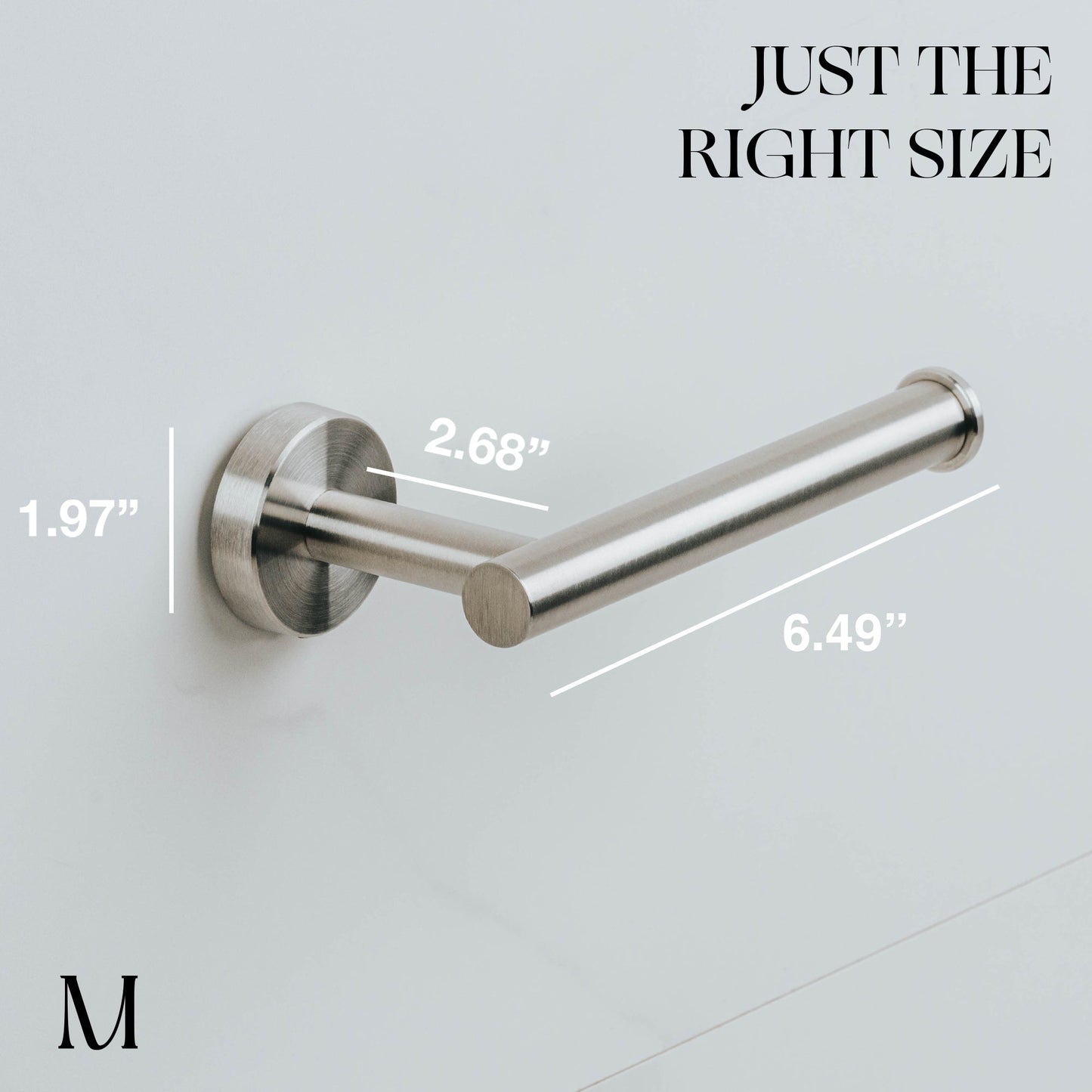 2 Piece Bathroom Hardware Set