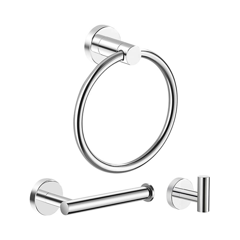 3 Piece Bathroom Hardware Set