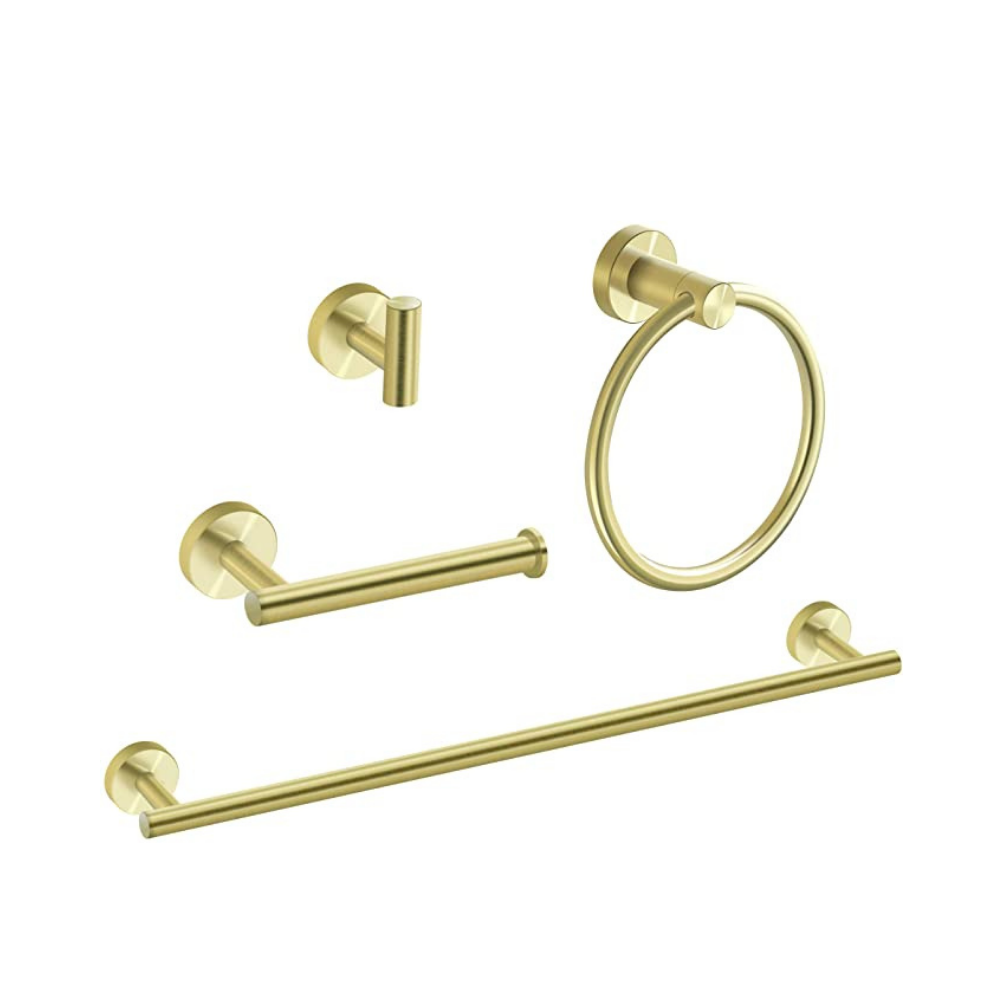 4 Piece Bathroom Hardware Set