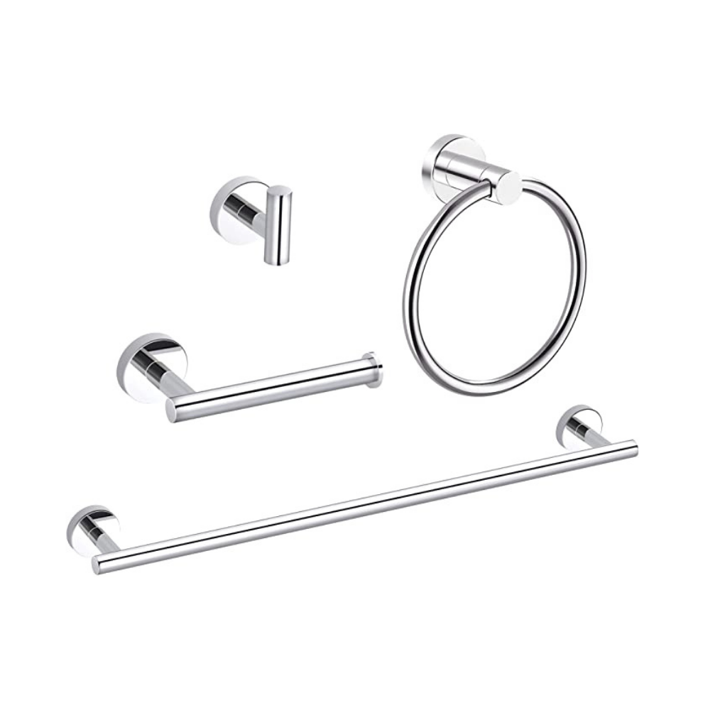 4 Piece Bathroom Hardware Set