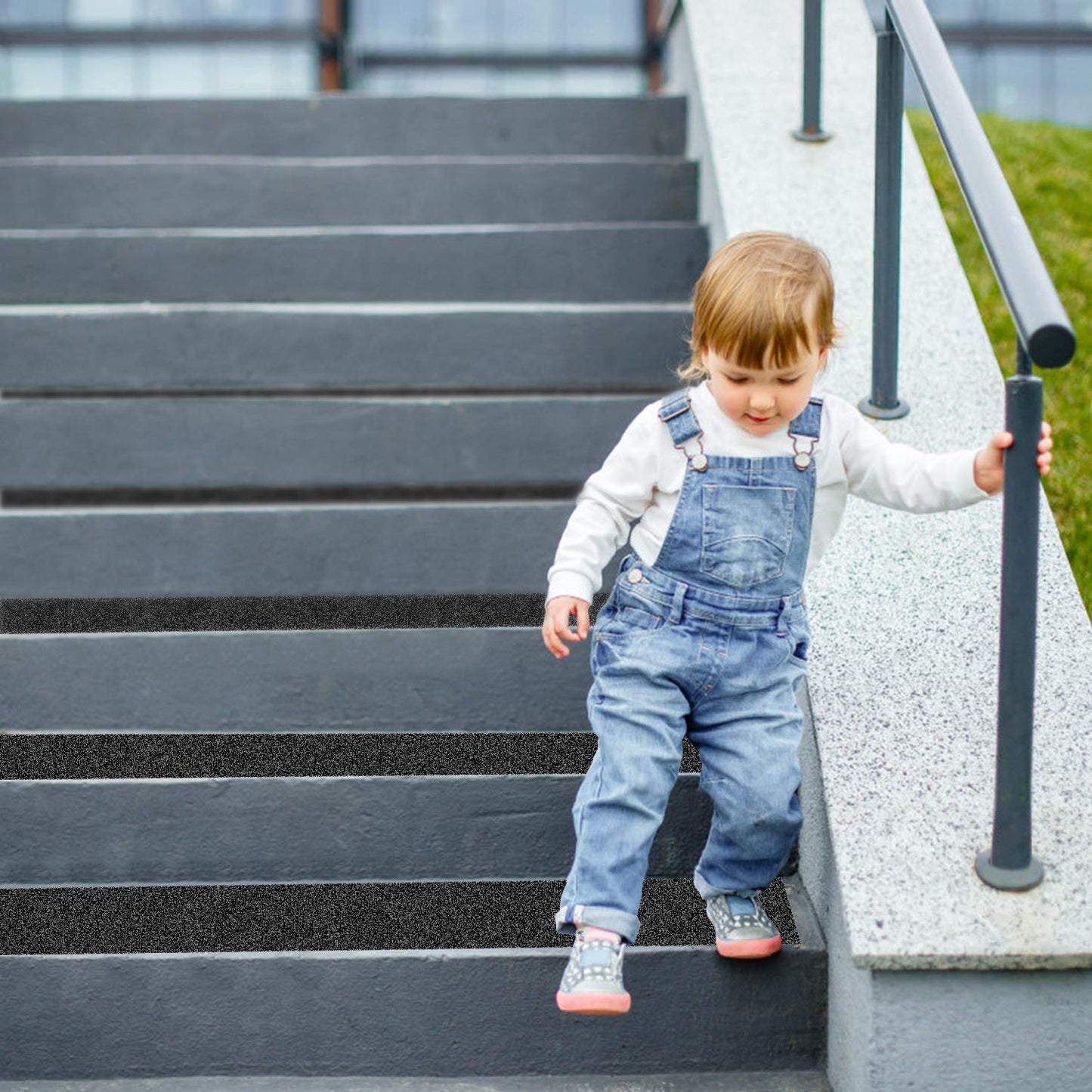 Pre-Cut Non-Slip Outdoor Stair Treads