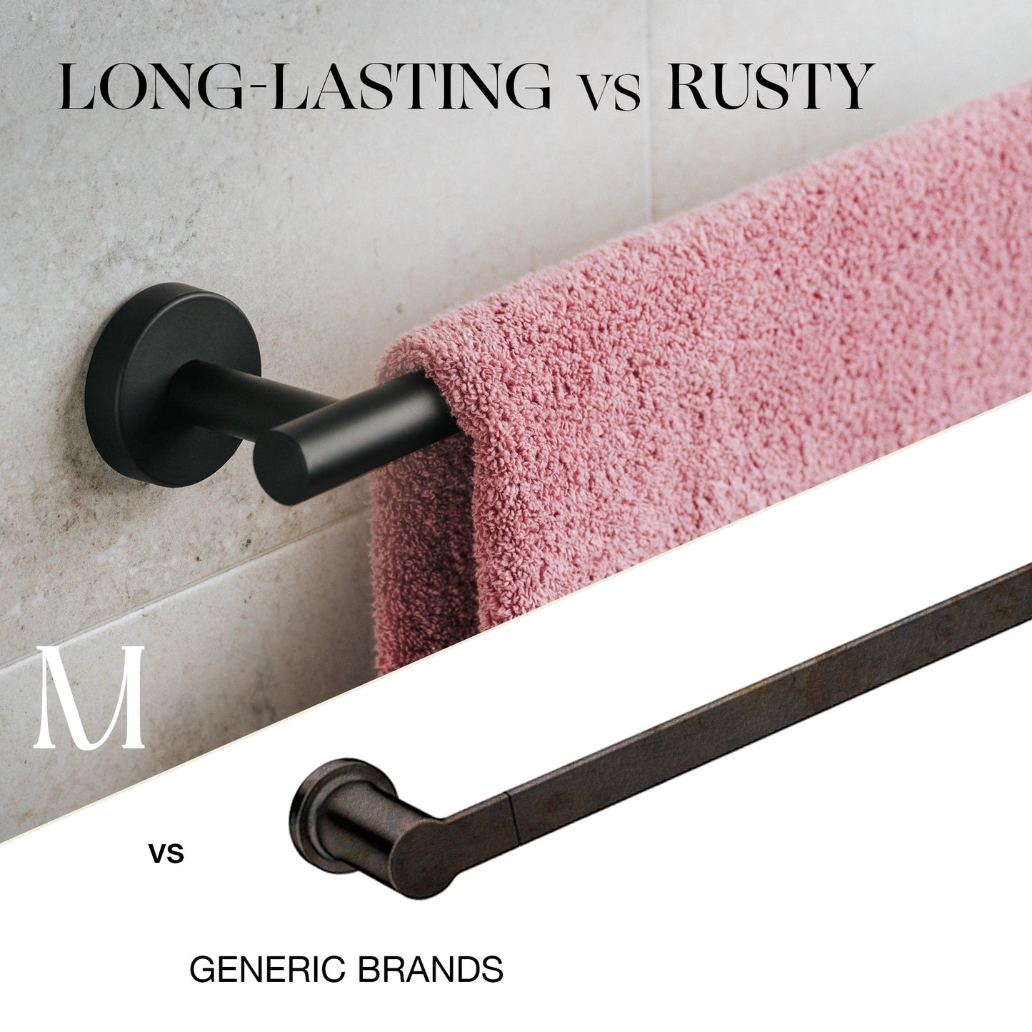 14-inch Bath Towel Bar