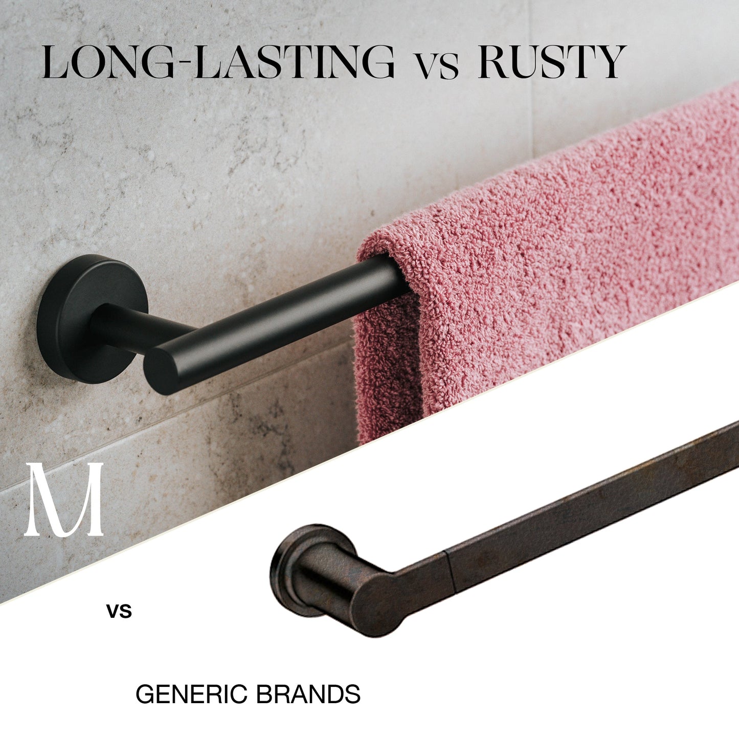 24-inch Bath Towel Bar